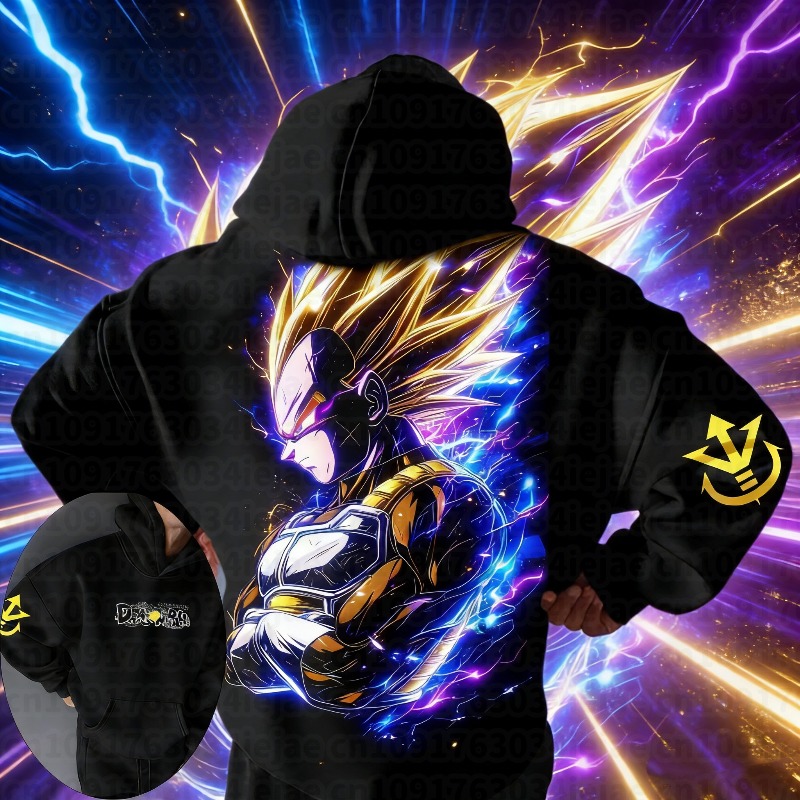 Winter Clothing Japan - 2026 Dragon Ball erkek kapüşonlu kazak