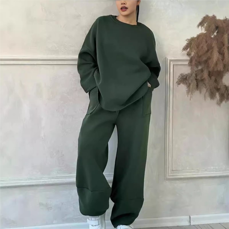 Winter Clothing Girls - Kadın İki Parçalı Pantolon Takımları Tam
