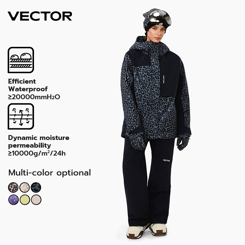 Winter Clothing Vector - VEKTÖR 3L Erkek Kadın Pamuk Kayak