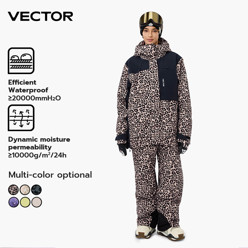 Winter Clothing Vector - VEKTÖR Erkek Kadın 3L Pamuklu Kayak
