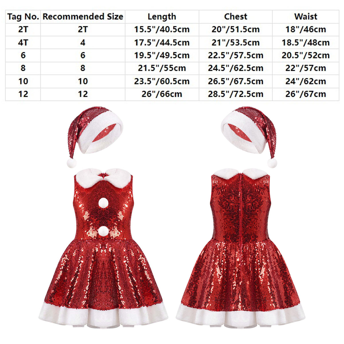 Çocuklar Kız Noel dans kostümü - Winter Clothing Girls incelemesi ve fiyatı