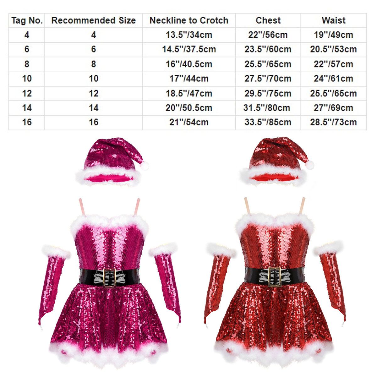 Çocuklar Kız Noel dans kostümü - Winter Clothing Girls incelemesi ve fiyatı