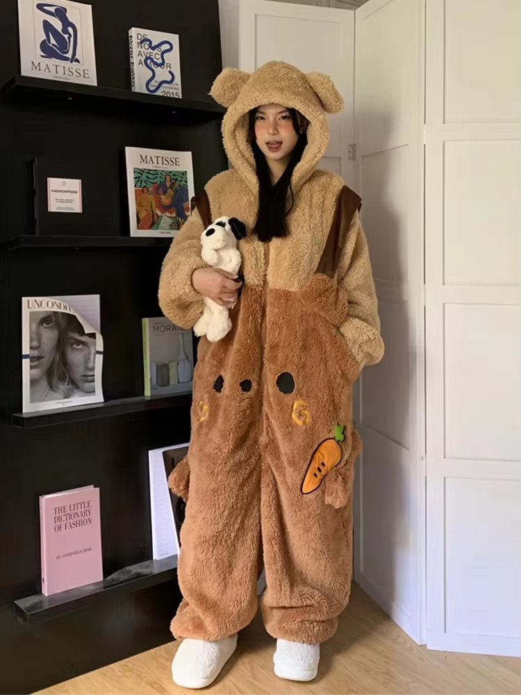 Kışlık Peluş Tilki Tulum Pijam - Winter Clothing Japan incelemesi ve fiyatı