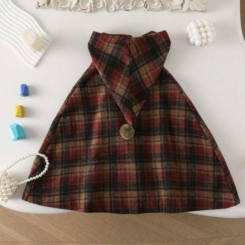 Kız Çocuk Ekose Pelerin Seviml - Winter Clothing For Baby Girl incelemesi ve fiyatı