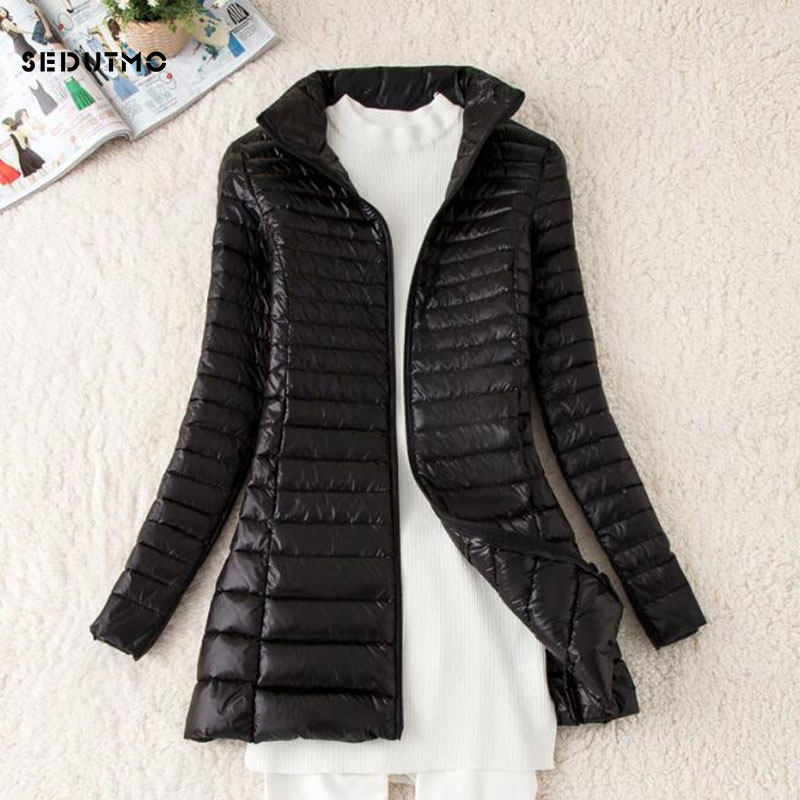 SEDUTMO kış uzun kadın aşağı c - Puffer Jacket Women Down incelemesi ve fiyatı