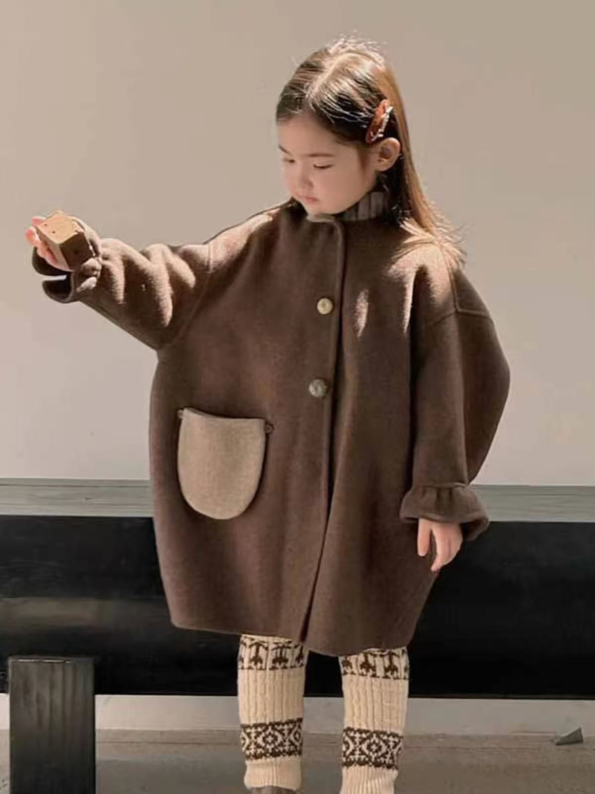 Kız Çocuk Yün Ceket 2026 Sonba - Winter Clothing Toddler incelemesi ve fiyatı