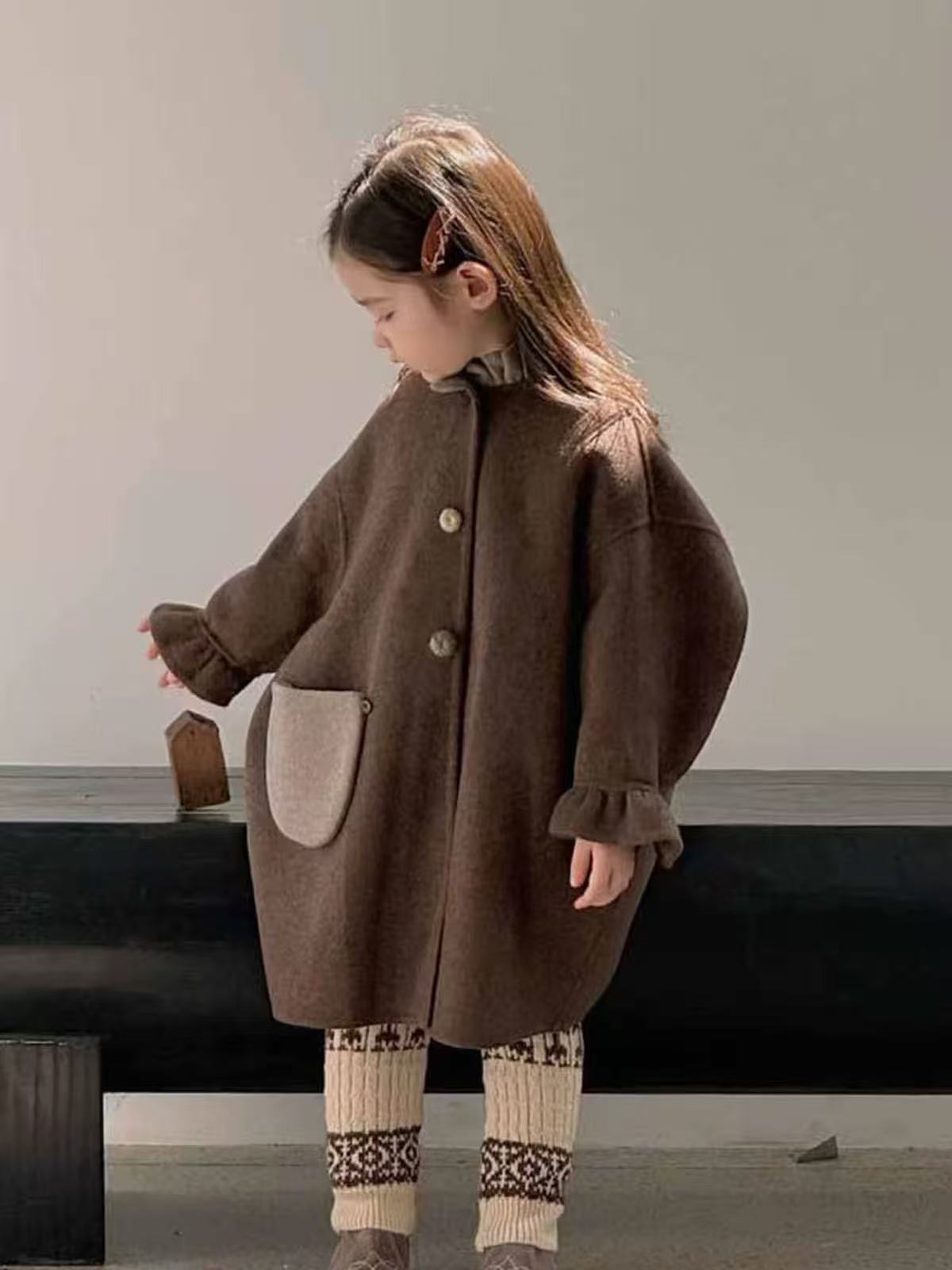 Kız Çocuk Yün Ceket 2026 Sonba - Winter Clothing Toddler incelemesi ve fiyatı