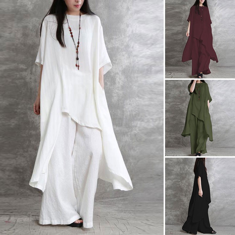 Kadın pamuk keten 2-piece setl - Winter Clothing Girls incelemesi ve fiyatı