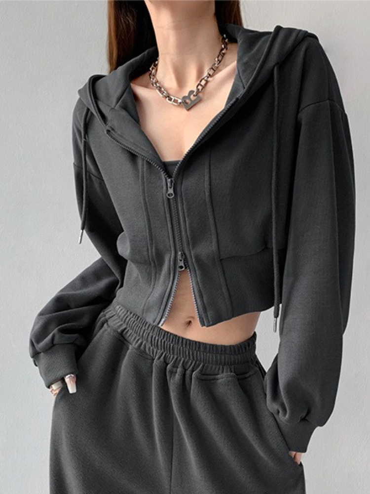 Tam Fermuarlı Kadın Kapüşonlul - Winter Clothing Essentials For Women incelemesi ve fiyatı