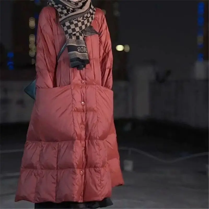 Boy uzun aşağı ceket büyük cep - Puffer Jacket Women Down incelemesi ve fiyatı