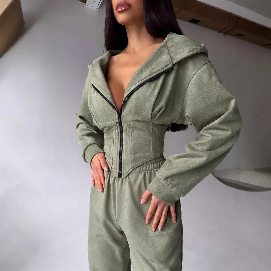 Hoodies iki parçalı setleri ka - Y2K Winter Clothing incelemesi ve fiyatı