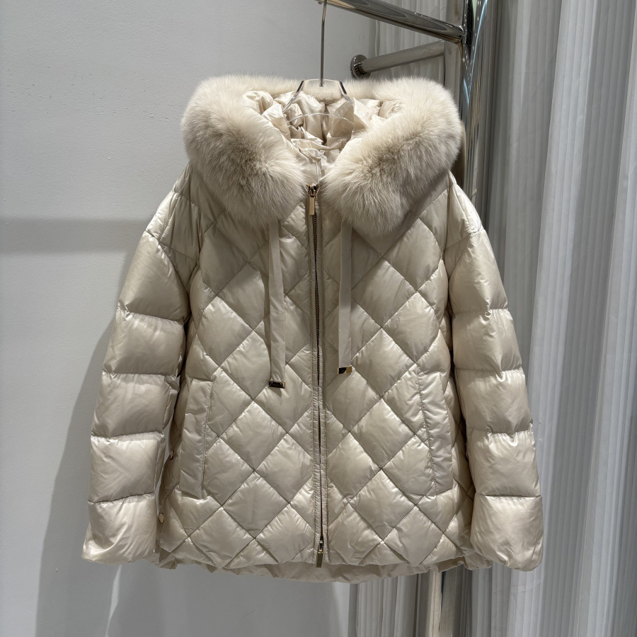 Kış Yeni Moda Kapüşonlu Beyaz  - Puffer Jacket Women Down incelemesi ve fiyatı