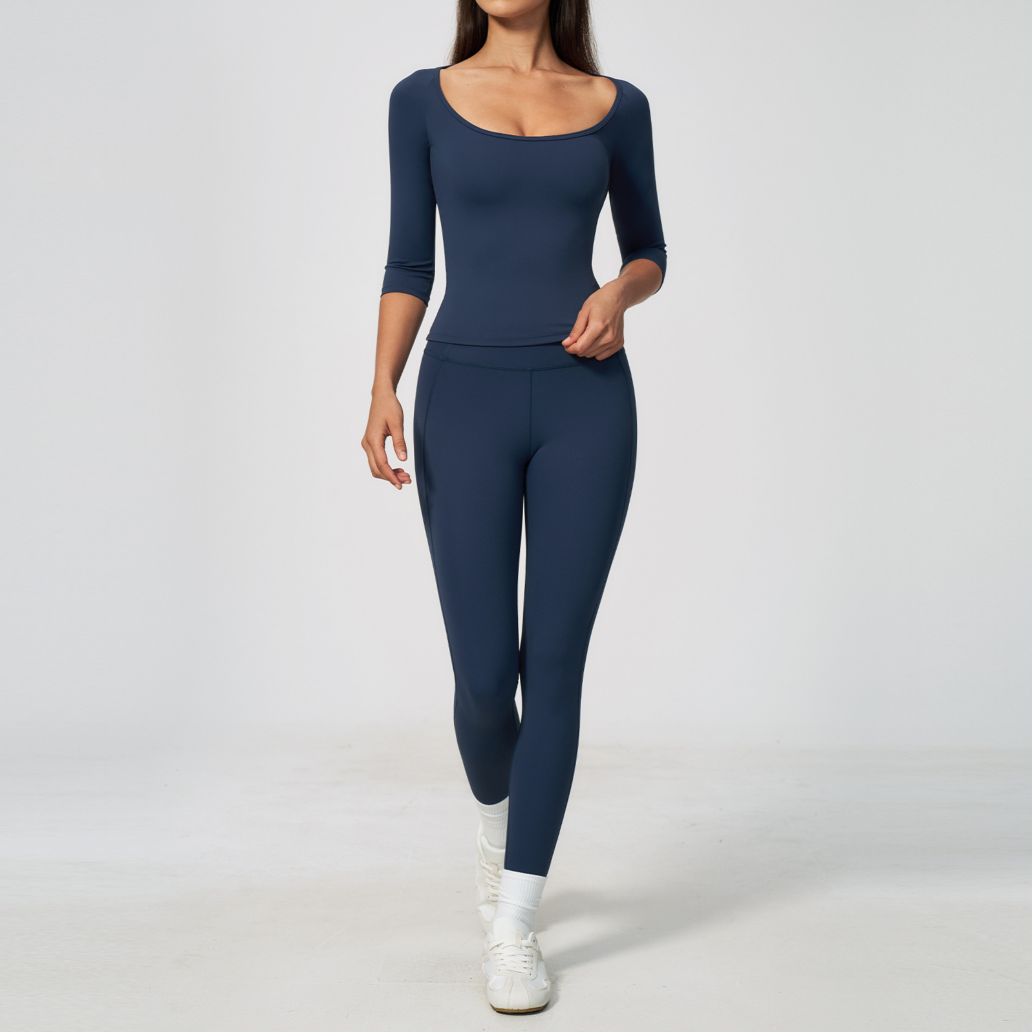Kadın 2 Parça Yoga Seti 3/4 Ko - Winter Clothing Trends incelemesi ve fiyatı